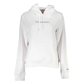 Tommy Hilfiger White Cotton Women Sweater - L - Hoodies