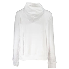 Tommy Hilfiger White Cotton Women Sweater - L - Hoodies