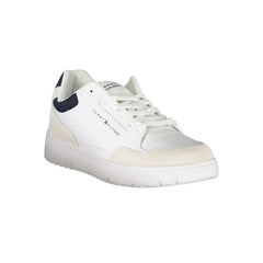 Tommy Hilfiger White Leather Men Sneaker - EU40/US7