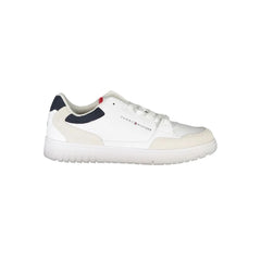Tommy Hilfiger White Leather Men Sneaker - EU40/US7 - Sneakers