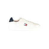 Tommy Hilfiger White Leather Men Sneaker - Sneakers