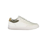 Tommy Hilfiger White Leather Men Sneaker - Sneakers