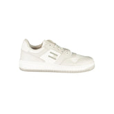 Tommy Hilfiger White Leather Men Sneaker - Sneakers