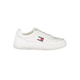Tommy Hilfiger White Leather Mens Sneaker - Sneakers