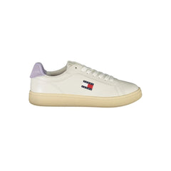 Tommy Hilfiger White Leather Women Sneaker