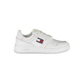 Tommy Hilfiger White Leather Women Sneaker - EU37/US7 - Sneakers