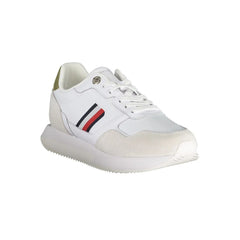 Tommy Hilfiger White Leather Women Sneaker - EU39/US8.5 - Sneakers