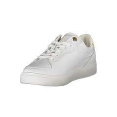Tommy Hilfiger White Leather Women Sneaker - EU40/US10