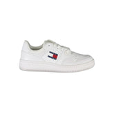 Tommy Hilfiger White Leather Women Sneaker - Sneakers