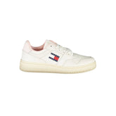 Tommy Hilfiger White Leather Women Sneaker - Sneakers