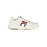 Tommy Hilfiger White Leather Women Sneaker - Sneakers