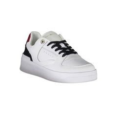 Tommy Hilfiger White Leather Women Sneaker - Sneakers