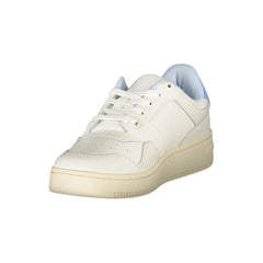 Tommy Hilfiger White Leather Women Sneaker - Sneakers