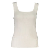 Tommy Hilfiger White Modal Women Top - Tank Tops