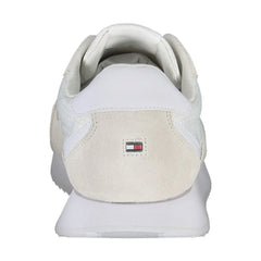 Tommy Hilfiger White Polyester Men Sneaker - EU40/US7
