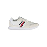 Tommy Hilfiger White Polyester Men Sneaker - EU40/US7 - Sneakers