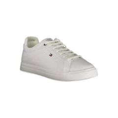 Tommy Hilfiger White Polyester Sneaker