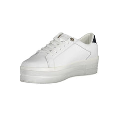 Tommy Hilfiger White Polyester Sneaker - EU41/US11 - Sneakers