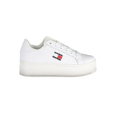 Tommy Hilfiger White Polyester Sneaker - EU41/US11 - Sneakers