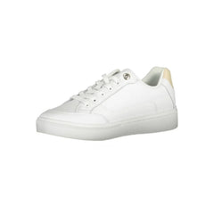 Tommy Hilfiger White Polyester Sneaker - Sneakers