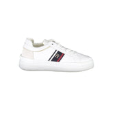 Tommy Hilfiger White Polyester Sneaker - Sneakers