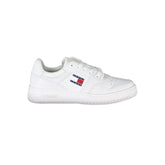 Tommy Hilfiger White Polyester Sneaker - Sneakers