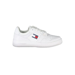 Tommy Hilfiger White Polyester Sneaker - Sneakers