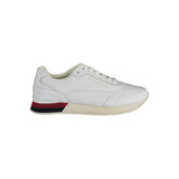 Tommy Hilfiger White Polyester Sneaker - Sneakers