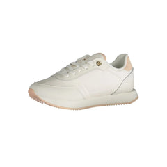 Tommy Hilfiger White Polyester Sneaker - Sneakers
