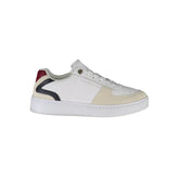 Tommy Hilfiger White Polyester Sneaker - Sneakers