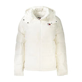 Tommy Hilfiger White Polyester Women Jacket - XL