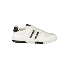 Tommy Hilfiger White Polyethylene Men Sneaker - Sneakers