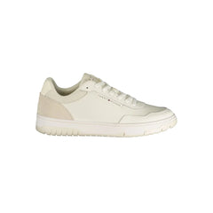 Tommy Hilfiger White Polyurethane Men’s Sneaker