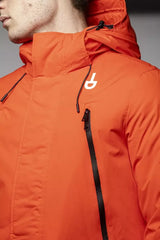 Tond Red Polyester Men’s Jacket - Parkas