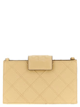 Tory Burch Beige Lamb Leather Cardholder