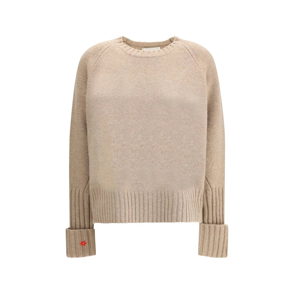 Tory Burch Beige Merino Wool Sweatshirt - S