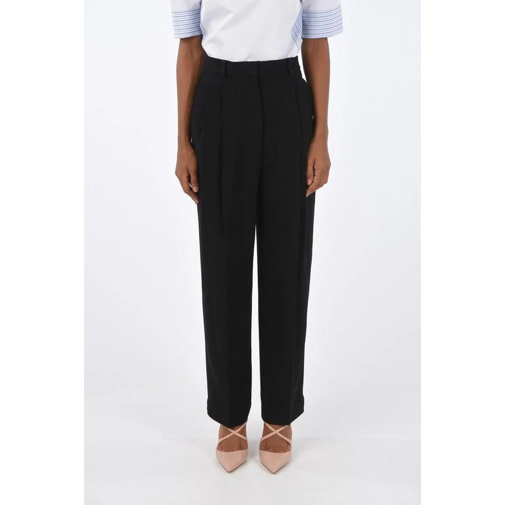 Tory Burch Black Acetate Casual Pants - IT42