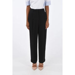 Tory Burch Black Acetate Casual Pants - IT42