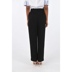 Tory Burch Black Acetate Casual Pants - IT42