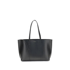 Tory Burch Black Calf Leather Bos Taurus Handbag