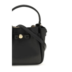 Bolso de hombro Tory Burch Bos Taurus de cuero negro