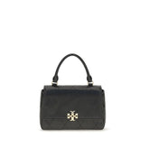 Tory Burch Black Calf Leather Bos Taurus Wallet
