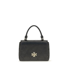 Tory Burch Black Calf Leather Bos Taurus Wallet