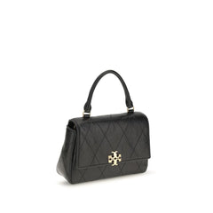 Tory Burch Black Calf Leather Bos Taurus Wallet