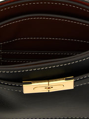 Tory Burch Black Cowhide Handbag
