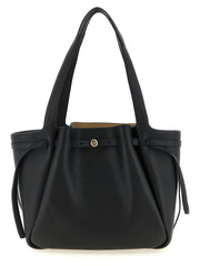 Tory Burch Black Cowhide Tote Bag