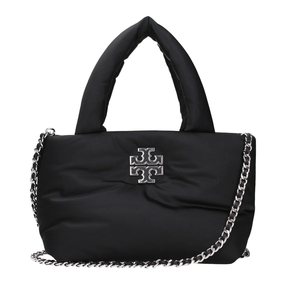 Tory Burch Black Fabric Handbags