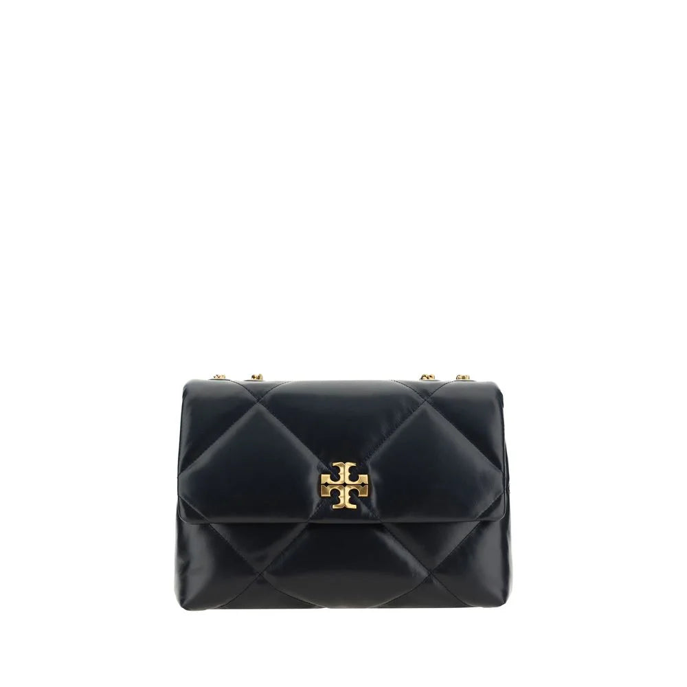 Tory Burch Black Lamb Ovis Aries Shoulder Bag