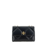 Tory Burch Black Lamb Ovis Aries Shoulder Bag