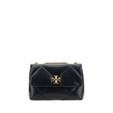 Tory Burch Black Lamb Ovis Aries Shoulder Bag
